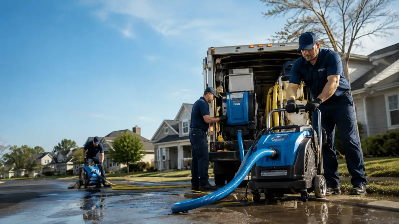 Flood Damage Cleanup in Weed, CA